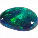 1 Pcs. Of Natural Australian Black Opal Oval Cabochon 15x11mmloose gemstone. | OW_02988