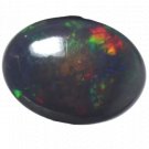 1 Pcs. Of Natural Australian Black Opal Oval Cabochon 15x11mmloose gemstone. | OW_02989