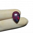 1 Pcs. Of Natural Australian Black Opal Pear Cabochon 17.5x11.5mmloose gemstone. | OW_03009