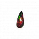 1 Pcs. Of Natural Australian Black Opal Pear Cabochon 21x10mmloose gemstone. | OW_03022