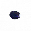 1 Pcs. Of Natural Australian Black Opal Oval Faceted 8.5x6.5mmloose gemstone. | OW_03042