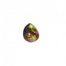 1 Pcs. Of Natural Australian Black Opal Pear Faceted 8x6mmloose gemstone. | OW_03044