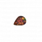 1 Pcs. Of Natural Australian Black Opal Pear Faceted 8x6mmloose gemstone. | OW_03046
