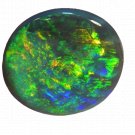 1 Pcs. Of Natural Australian Boulder Opal Oval Cabochon 30x26mmloose gemstone. | OW_03059