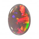 1 Pcs. Of Natural Australian Dark Opal Oval Cabochon 14.5x10.5mmloose gemstone. | OW_03064