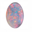 1 Pcs. Of Natural Australian Dark Opal Oval Cabochon 14x10mmloose gemstone. | OW_03066