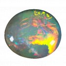 1 Pcs. Of Natural Australian Dark Opal Oval Cabochon 8x4mmloose gemstone. | OW_03078