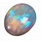 1 Pcs. Of Natural Australian Opal Oval Cabochon 13x12mmloose gemstone. | OW_03126