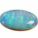 1 Pcs. Of Natural Australian Opal Oval Cabochon 15x10mmloose gemstone. | OW_03144