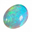 1 Pcs. Of Natural Australian Opal Oval Cabochon 15x13mmloose gemstone. | OW_03146