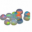 1 Pcs. Of Natural Australian Opal Round Cabochon 3x3mmloose gemstone. | OW_03194
