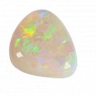 1 Pcs. Of Natural Australian White Opal Fancy Cabochon 13x12mmloose gemstone. | OW_03223