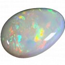 1 Pcs. Of Natural Australian White Opal Fancy Cabochon 14x12.5mmloose gemstone. | OW_03225