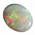 1 Pcs. Of Natural Australian White Opal Oval Cabochon 15x12mmloose gemstone. | OW_03231
