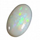 1 Pcs. Of Natural Australian White Opal Oval Cabochon 20x12mmloose gemstone. | OW_03237