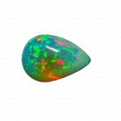 1 Pcs. Of Natural Dark Opal Pear Cabochon 20x14mmloose gemstone. | OW_03254