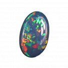 1 Pcs. Of Natural Dark Opal Oval Cabochon 23x14mmloose gemstone. | OW_03255