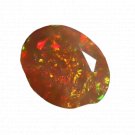 1 Pcs. Of Natural Dark Opal Oval Faceted 12.5x10mmloose gemstone. | OW_03258
