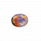1 Pcs. Of Natural Ethiopian Bi-Color Opal Oval Faceted 9x7mmloose gemstone. | OW_03266
