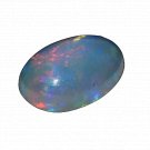 1 Pcs. Of Natural Ethiopian Black Opal Oval Cabochon 10x7mmloose gemstone. | OW_03281