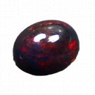1 Pcs. Of Natural Ethiopian Black Opal Oval Cabochon 10x8mmloose gemstone. | OW_03290