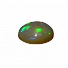 1 Pcs. Of Natural Ethiopian Black Opal Oval Cabochon 11x9mmloose gemstone. | OW_03311