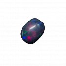 1 Pcs. Of Natural Ethiopian Black Opal Oval Cabochon 12.5x9.5mmloose gemstone. | OW_03318