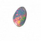 1 Pcs. Of Natural Ethiopian Black Opal Fancy Cabochon 12x7mmloose gemstone. | OW_03340