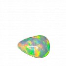 1 Pcs. Of Natural Ethiopian Black Opal Pear Cabochon 12x9mmloose gemstone. | OW_03359