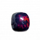 1 Pcs. Of Natural Ethiopian Black Opal Cushion Cabochon 13x13mmloose gemstone. | OW_03377