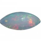 1 Pcs. Of Natural Ethiopian Black Opal marquise Cabochon 14.5x6.5mmloose gemstone. | OW_03395
