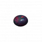 1 Pcs. Of Natural Ethiopian Black Opal Oval Cabochon 15.5x12mmloose gemstone. | OW_03417
