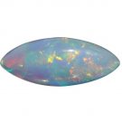 1 Pcs. Of Natural Ethiopian Black Opal marquise Cabochon 16x6.5mmloose gemstone. | OW_03452