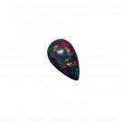 1 Pcs. Of Natural Ethiopian Black Opal Pear Cabochon 17.5x11mmloose gemstone. | OW_03461