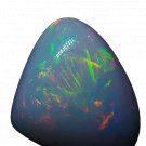 1 Pcs. Of Natural Ethiopian Black Opal Trillion Cabochon 19x16mmloose gemstone. | OW_03494