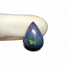 1 Pcs. Of Natural Ethiopian Black Opal marquise Cabochon 22x12mmloose gemstone. | OW_03510