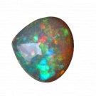 1 Pcs. Of Natural Ethiopian Black Opal Fancy Cabochon 23x16.5mmloose gemstone. | OW_03514