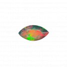 1 Pcs. Of Natural Ethiopian Black Opal marquise Faceted 12x6mmloose gemstone. | OW_03577