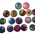 1 Pcs. Of Natural Ethiopian Black Opal Round Faceted 8x8mmloose gemstone. | OW_03590