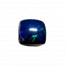 1 Pcs. Of Natural Ethiopian Blue Opal Cushion Cabochon 18x18mmloose gemstone. | OW_03643