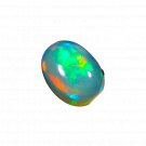 1 Pcs. Of Natural Ethiopian Opal Oval Cabochon 10x7mmloose gemstone. | OW_03714