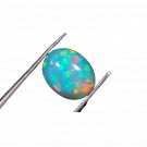 1 Pcs. Of Natural Ethiopian Opal Oval Cabochon 10x8mmloose gemstone. | OW_03749