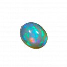 1 Pcs. Of Natural Ethiopian Opal Oval Cabochon 10x8mmloose gemstone. | OW_03758