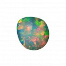 1 Pcs. Of Natural Ethiopian Opal Fancy Cabochon 14x13mmloose gemstone. | OW_03886