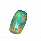 1 Pcs. Of Natural Ethiopian Opal baguette Cabochon 15x7.5mmloose gemstone. | OW_03900