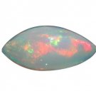 1 Pcs. Of Natural Ethiopian Opal marquise Cabochon 15x7mmloose gemstone. | OW_03901