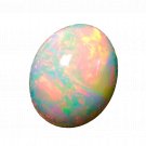 1 Pcs. Of Natural Ethiopian Opal Oval Cabochon 18x14mmloose gemstone. | OW_03938