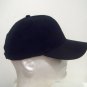 Men Women Cotton Black Baseball Visor Hat Cap
