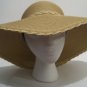 Naural Floppy Straw Bride Church Wedding Derby Easter Sun Hat