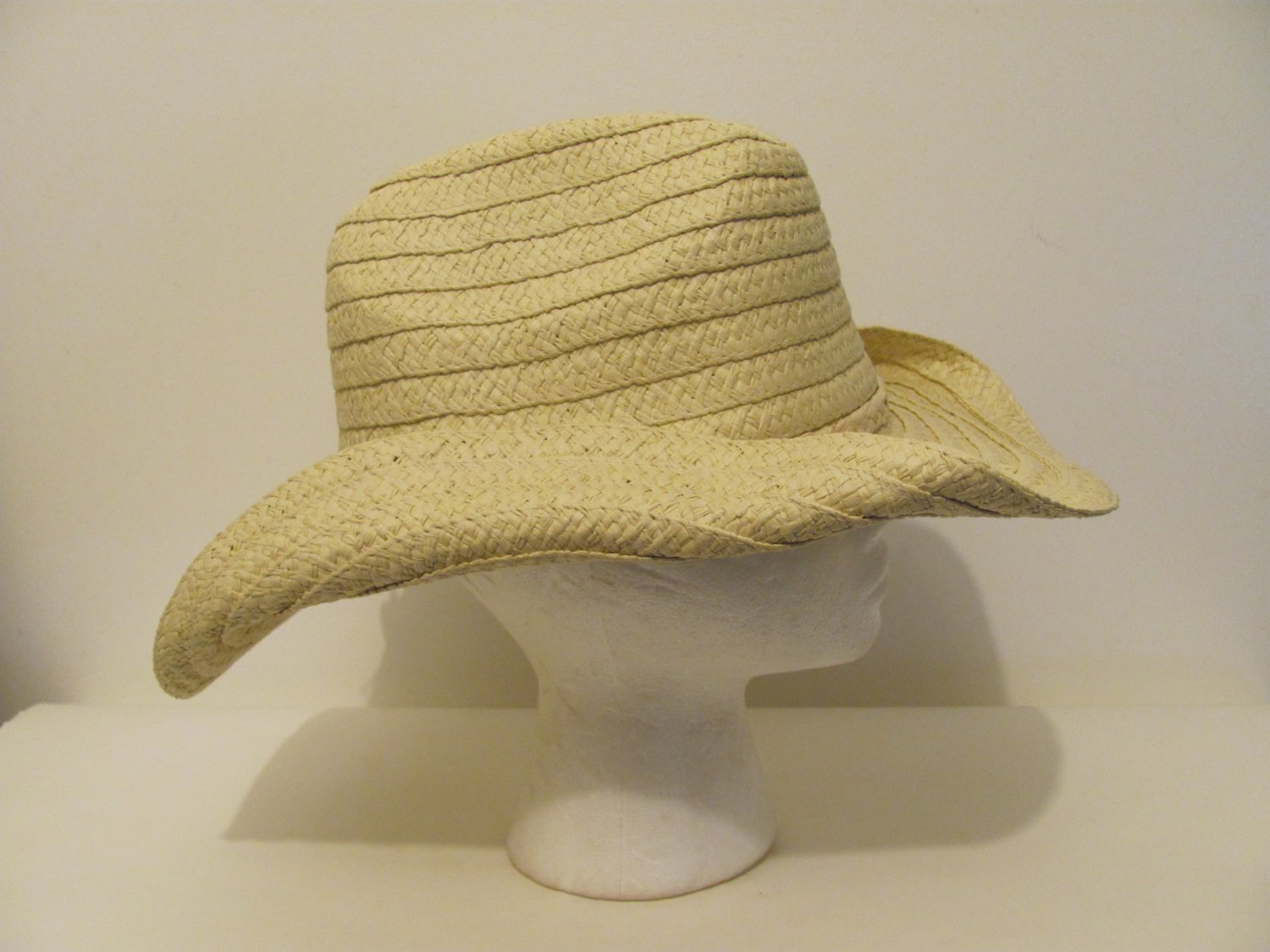 Women Men Natural Bendable Floppy Cowboy Straw Sun Beach Western Hat